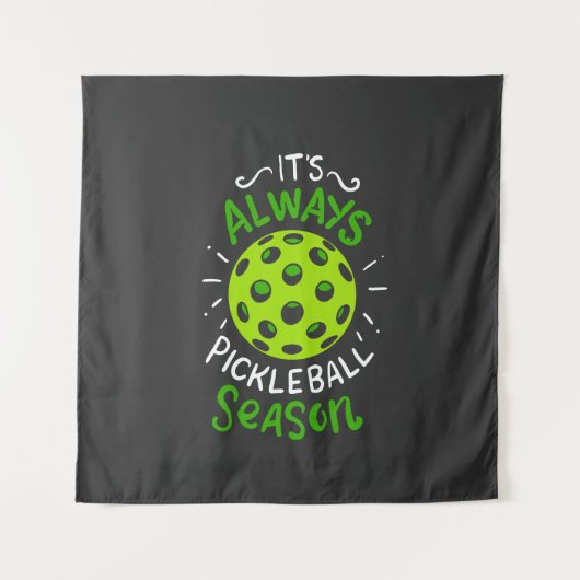 Funny Pickleball Gifts Wandkleed (Voorkant)