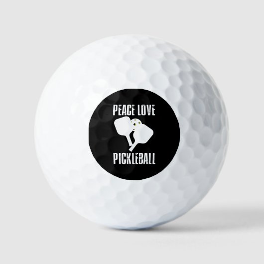 Funny Pickleball Golfballen (Voorkant)