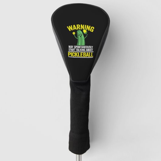 Funny Pickleball Golfheadcover (Voorkant)
