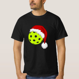 Funny Pickleball Kerstmis T-shirt