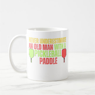 Funny Pickleball Mens Tshirts | Pickleball Koffiemok