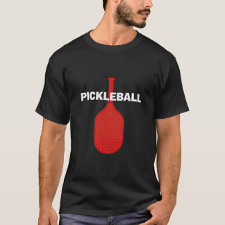 Funny Pickleball Paddle Graphic Tee T-shirt