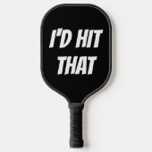 FUNNY PICKLEBALL PADDLES "IK ZOU DAT VERHOREN" (Voorkant)