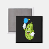 Funny Pickleball Pickel Humor Cucumber Magneet (Voorkant / Achterkant)