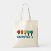 Funny Pickleball Retro  Tote Bag (Achterkant)