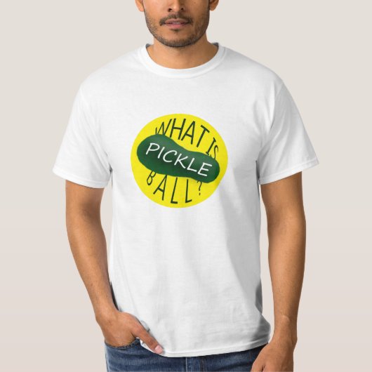 Funny Pickleball T-shirt (Voorkant)