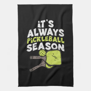 Funny Pickleball Theedoek