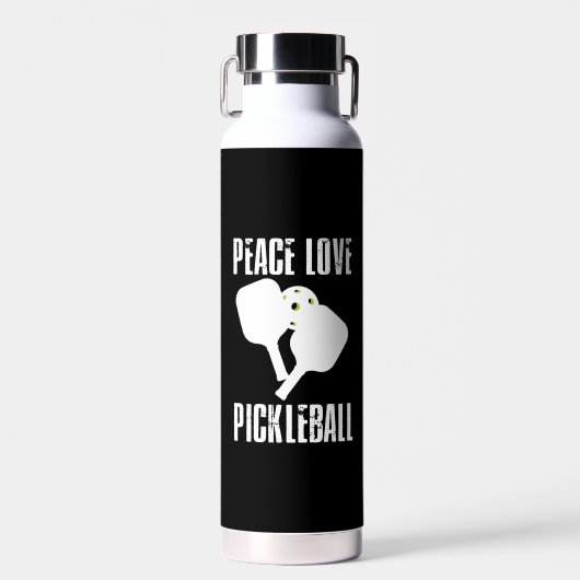 Funny Pickleball Waterfles (Voorkant)