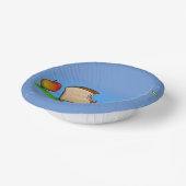 Funny picknants cartoon afbeelding papier bord (Gebogen)