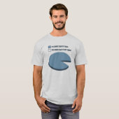 Funny Pie Chart T-shirt (Voorkant volledig)