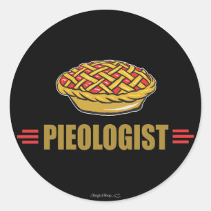 Funny Pie Ronde Sticker