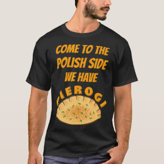 Funny Pierogi Pools voedsel T-shirt