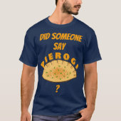 Funny Pierogi Pools voedsel T-shirt (Voorkant)