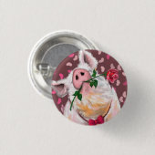 Funny Pig Button (Voorkant /achterkant)