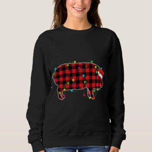 Funny Pig Kerstboom Red Pset Xmas Animals Lo Trui