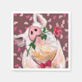 Funny Pig Napkins Servet (Voorkant)