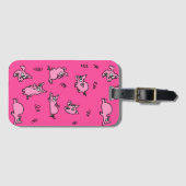 Funny Pig Pink Bagagelabel (Voorkant (horizontaal))