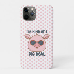 Funny Pig Pun iPhone 11 Pro Hoesje