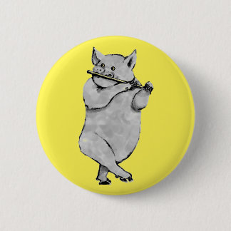 Funny Pig Ronde Button 5,7 Cm