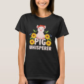 Funny Pig Whisperer Farm Piglet Pullover Sweat - s (Devant)