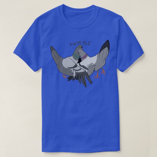 funny pigeon 6 t-shirt (Design voorkant)