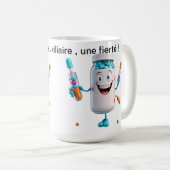 Funny Pill Bottle Mug Koffiemok (Voorkant rechts)