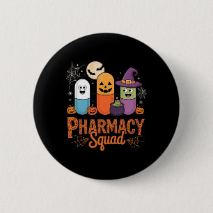 Funny Pills Apotheek Apotheker Squad Schattige Hal Ronde Button 5,7 Cm