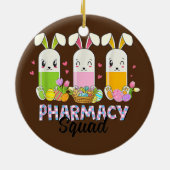 Funny Pills Pharmacy Squad Pharmacist Life Easter Keramisch Ornament (Achterkant)