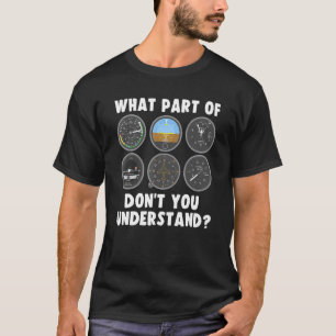 Funny Pilot Art Mannen Women Aviation Airline I T-shirt