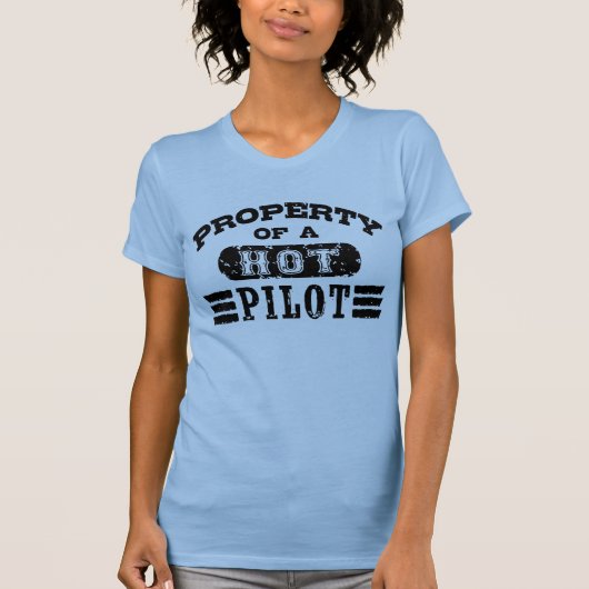 Funny Pilot T-shirt (Voorkant)