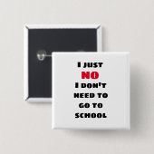 Funny Pin Button voor studenten (Voorkant /achterkant)