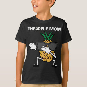 Funny Pineapple Art for Mam Moeder Fruit Summer Lo T-shirt