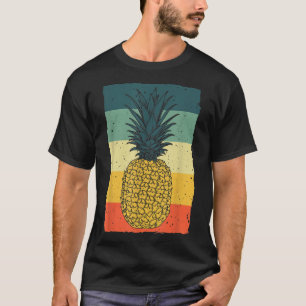 Funny Pineapple Art voor mannen Ananas Hawaii T-shirt