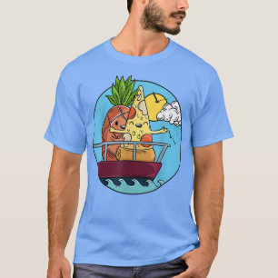 Funny Pineapple op Pizza Verboden Valentijnsdag T-shirt