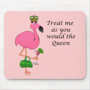 Funny Pink Flamingo Mousepad Muismat
