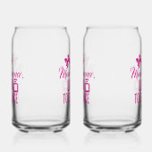 Funny Pink Girly Attitude Quote Blikvorm Glas (Rechts)