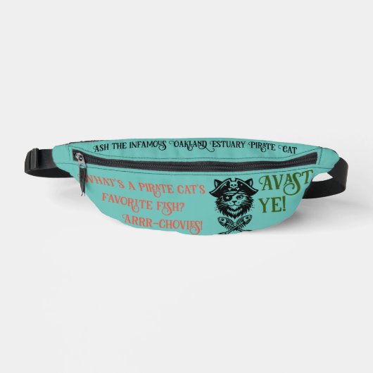 Funny Pirate Chat / Crossed Fish Bone Retro Style (Recto)
