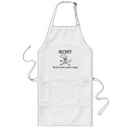 Funny Pirate Chef Apron voor Man Lang Schort