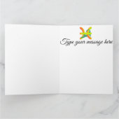 Funny Pisces Chat Carte d'anniversaire personnalis (Intérieur)