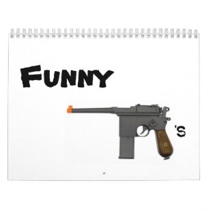 Funny pistolen Calendar Kalender