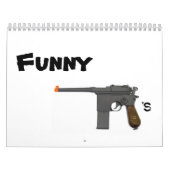 Funny pistolen Calendar Kalender (Hoes)