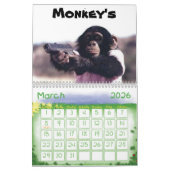 Funny pistolen Calendar Kalender (Mar 2026)