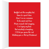 Funny Pit Bull Père Noël Pittbull Christmas Chien (Intérieur (Droit))