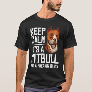 Funny Pitbull Gift for Men Women Hondenliefhebber  T-shirt