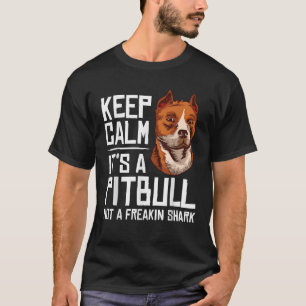 Funny Pitbull Gift for Men Women Hondenliefhebber T-shirt