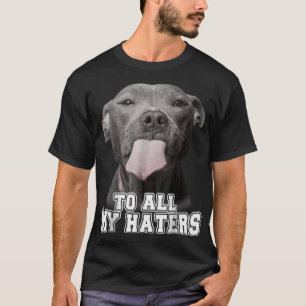 Funny Pitbull van al mijn Shirten Pitbull Dog L T-shirt