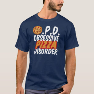 Funny Pizza Dark T-shirt
