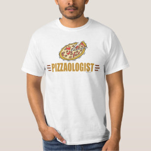 Funny Pizza Lover Humoureuze Pizzaoloog T-shirt