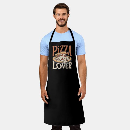 Funny Pizza Lover Schort (Gedragen)
