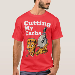 Funny Pizza Lovers die mijn krabben Pizza snijden T-shirt